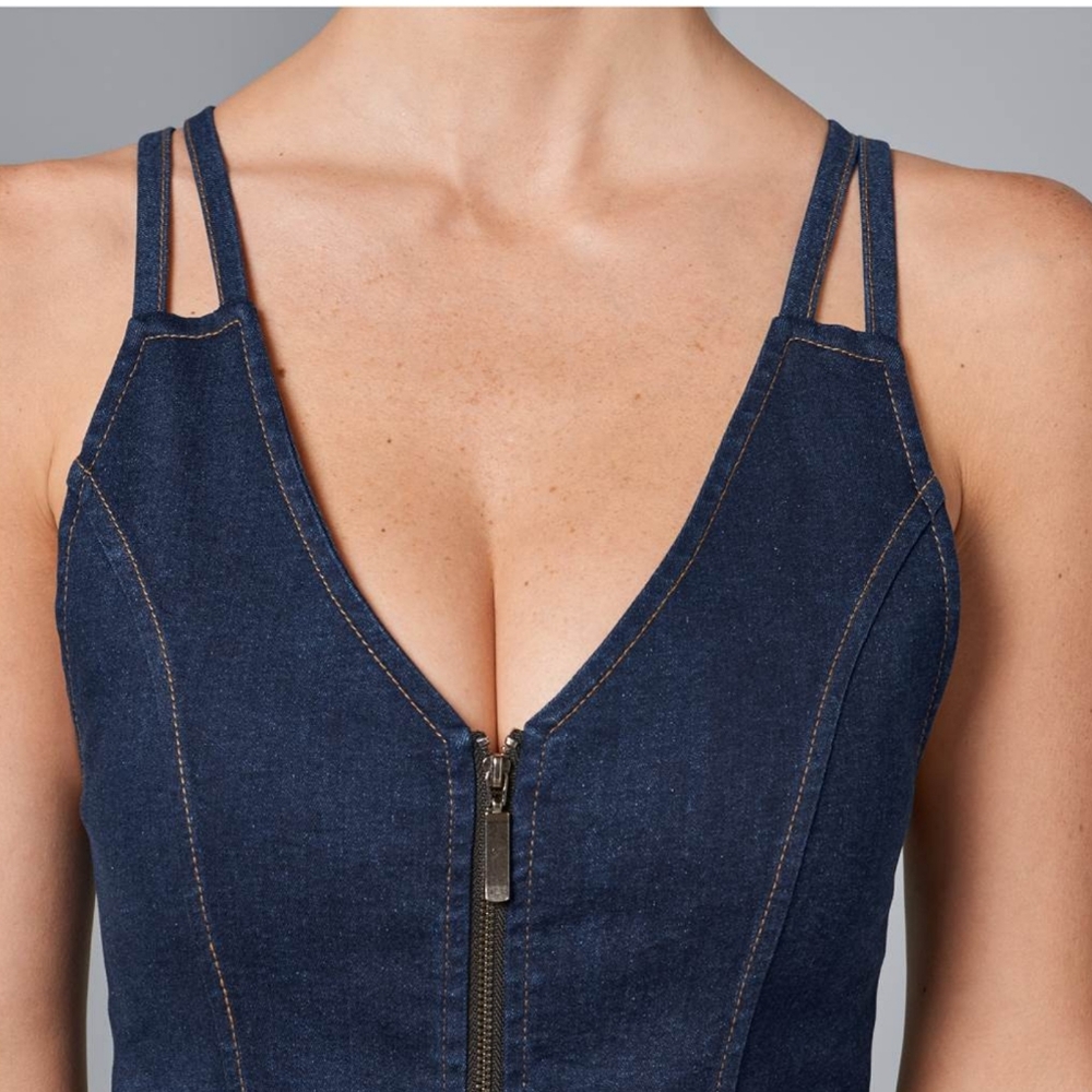 Venus Denim Dress - image 8